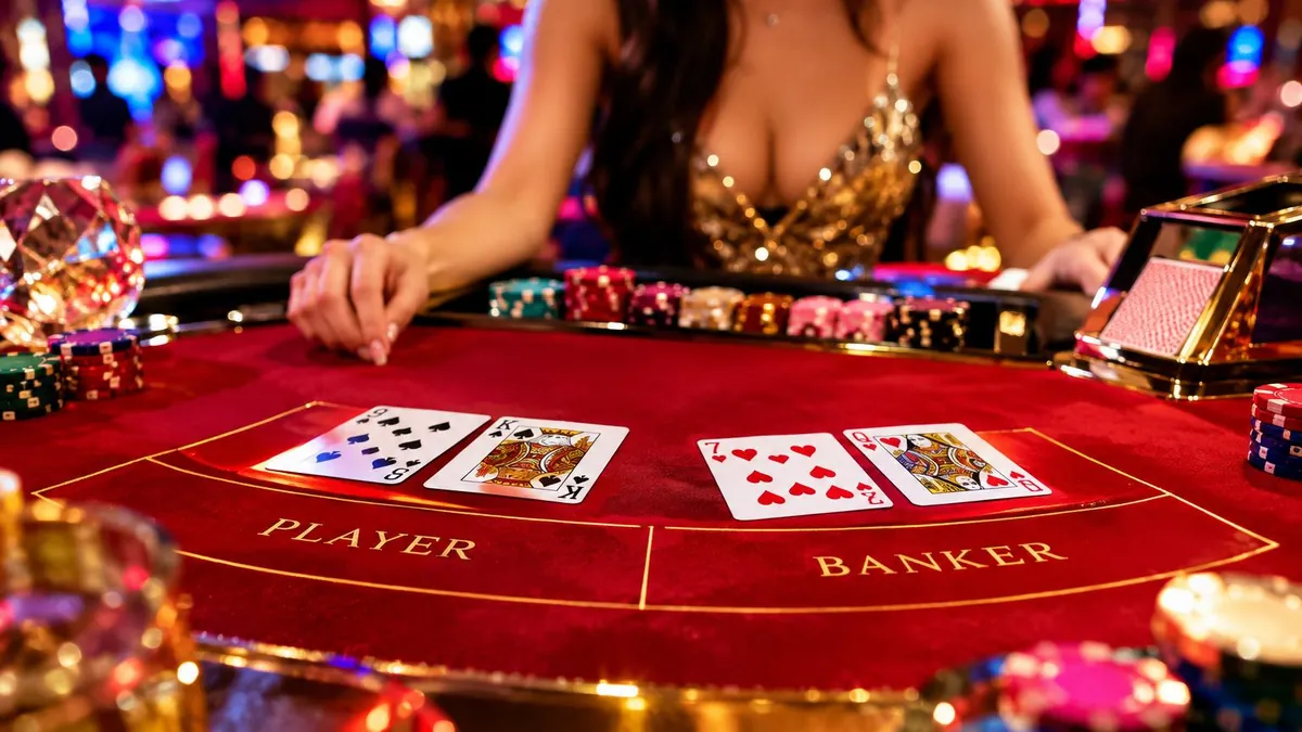 Panduan baccarat online aturan kartu player banker dan papan skor